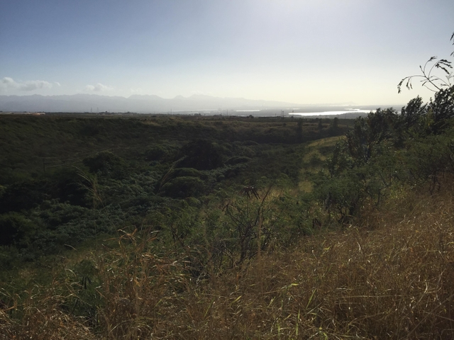 Overlook towards south of Honouliuli Gulch