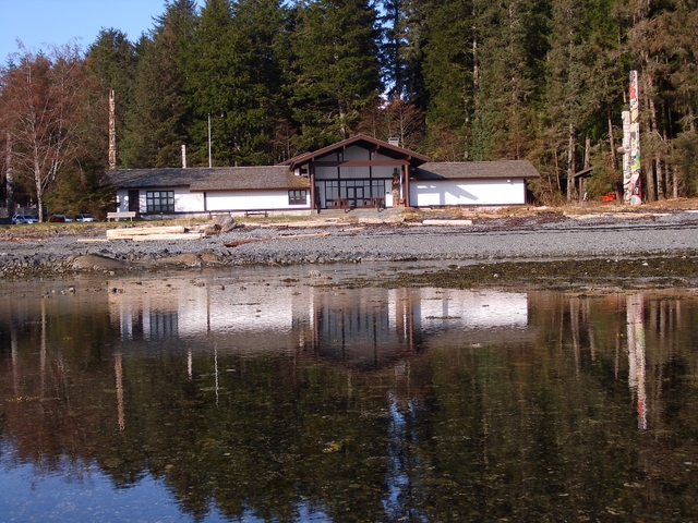 Visitor Center from the beach.