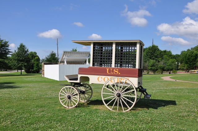 Jail Wagon and Gallows