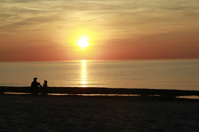 Sunset at Lake View