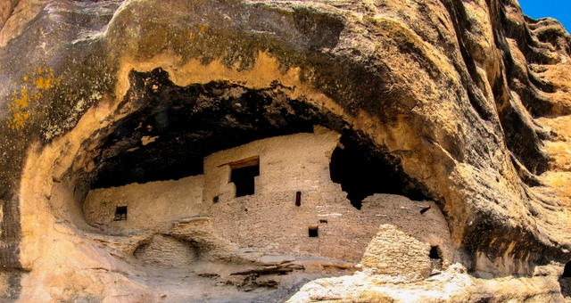 Exterior view of Mogollon Cliff Dwelling