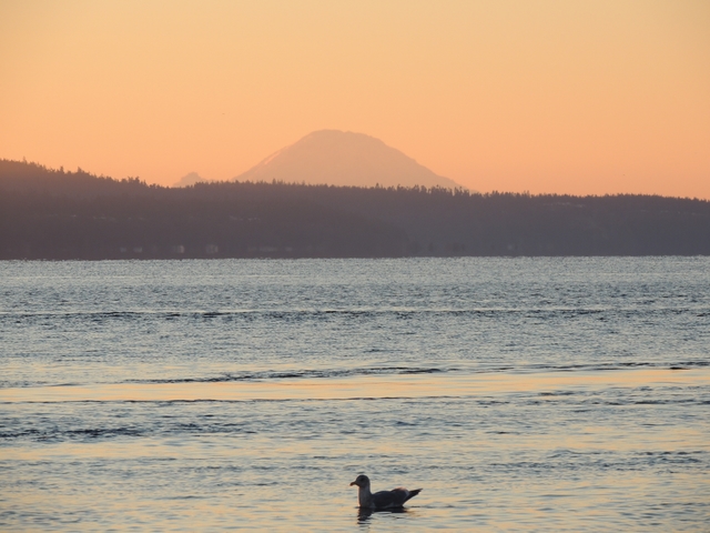 Sunrise over Admiralty Bay