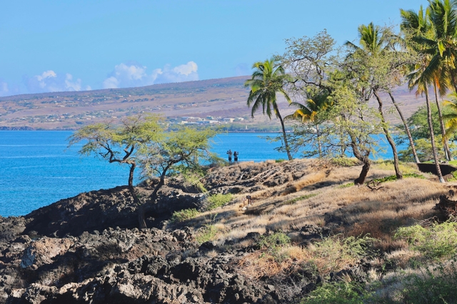 Coastal trail section of Ala Kahakai
