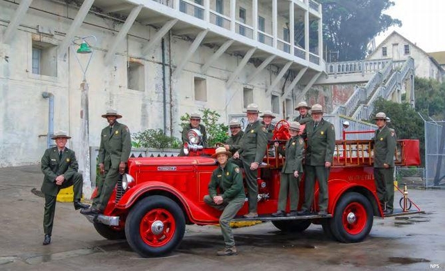 Alcatraz Rangers and Firetruck