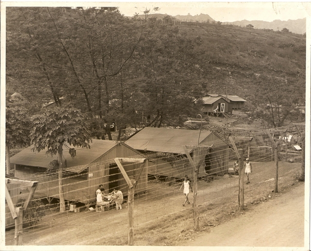 A view of daily life at Honouliuli Internment Camp